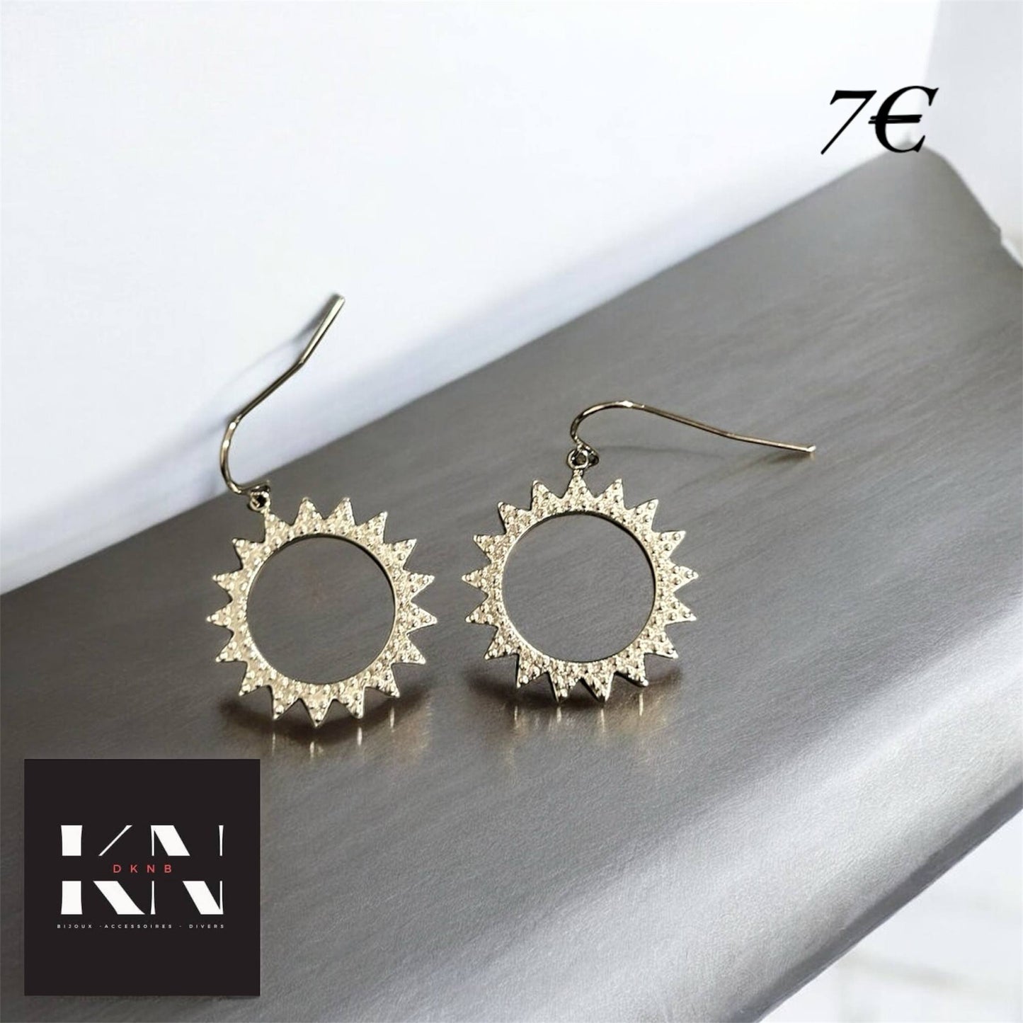 Boucles d'oreilles - Soleil (DKNB-015)